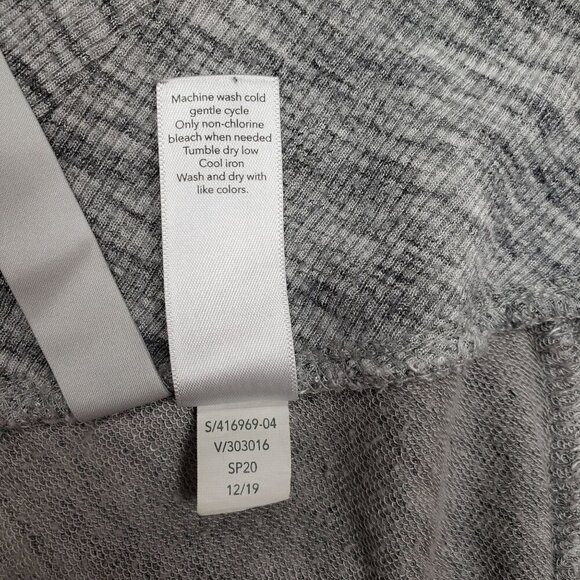 Athleta Nirvana Wear Two Ways Wrap Womens Small Grey Cardigan Sweater - Picture 7 of 7